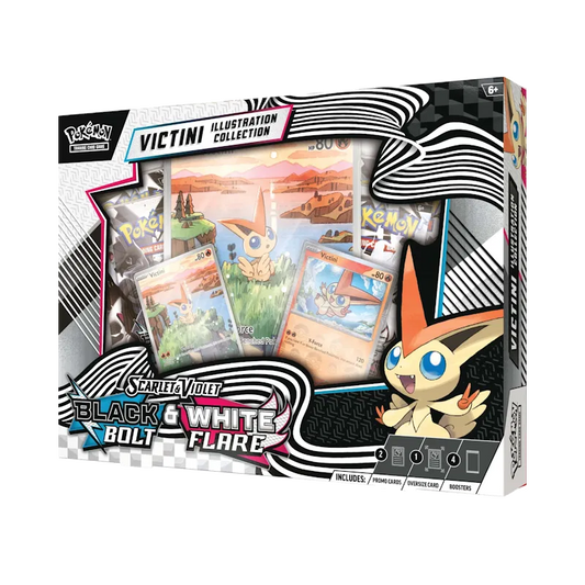 Pokémon Black Bolt and White Flare Victini Illustration Collection
