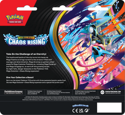 Pokémon Chaos Rising 3 Pack Blister Charmeleon