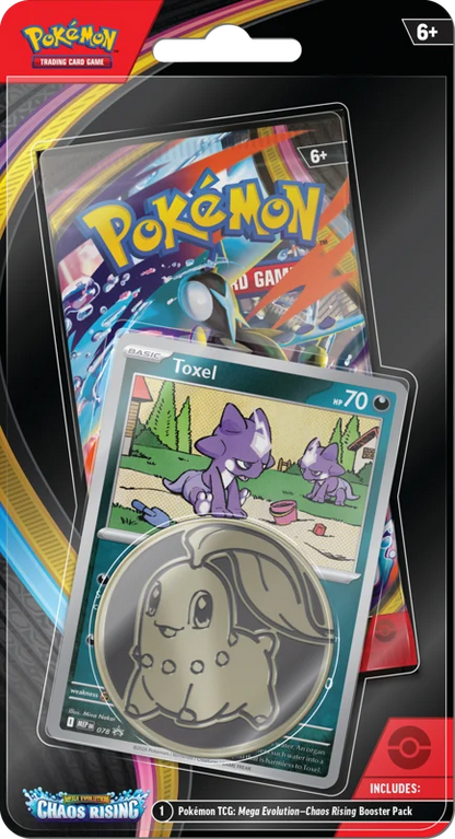 Pokémon Chaos Rising Checklane Blister Toxel