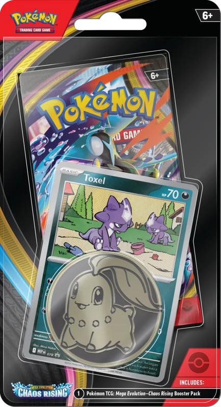 Pokémon Chaos Rising Checklane Blister Toxel