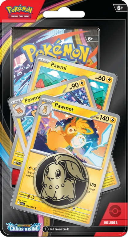 Pokémon Chaos Rising Premium Checklane Blister Pawmot
