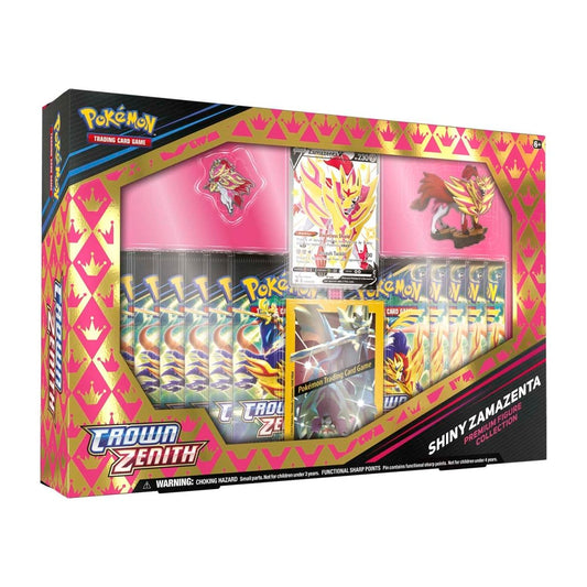 Pokémon Crown Zenith Shiny Zamazenta Premium Figure Collection Box