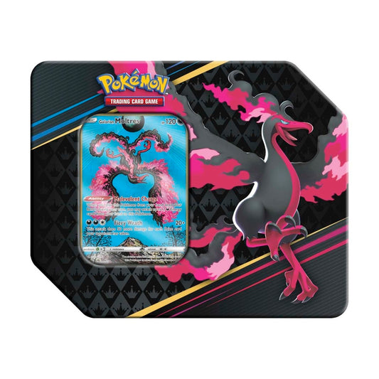 Pokémon Crown Zenith Tin Box Galarian Moltres