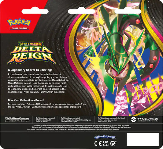 Pokémon Delta Reign 3 Pack Blister