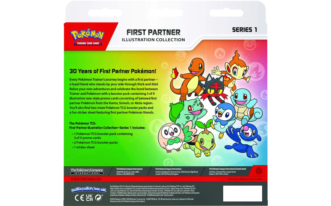 Pokémon First Partner Illustration Collection