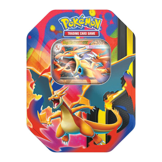 Pokémon Mega Charizard Y ex Tin