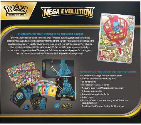 Pokémon Mega Evolution Elite Trainer Box Mega Lucario