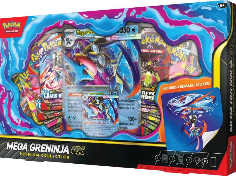 Pokémon Mega Greninja ex Premium Collection
