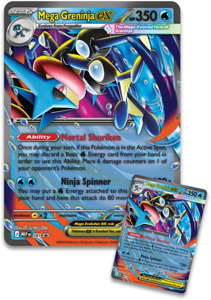 Pokémon Mega Greninja ex Premium Collection