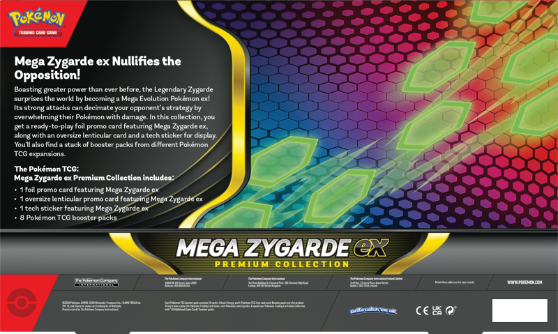 Pokémon Mega Zygarde ex Premium Collection
