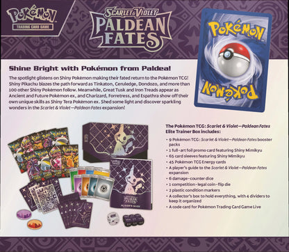 Pokémon Paldean Fates Elite Trainer Box