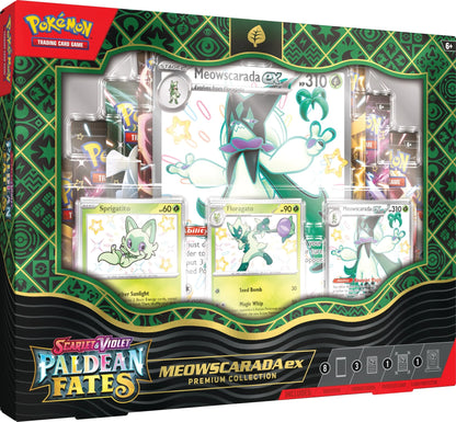 Pokémon Paldean Fates Premium Collection Meowscarada EX