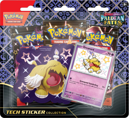 Pokémon Paldean Fates Tech Sticker Collection Greavard