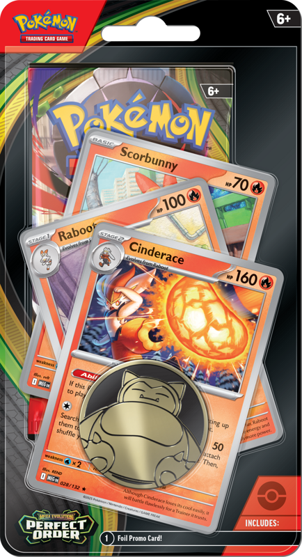 Pokémon Perfect Order Premium Checklane blister Cinderace