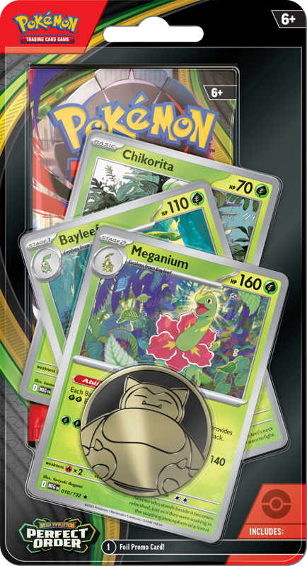 Pokémon Perfect Order Premium Checklane blister Meganium