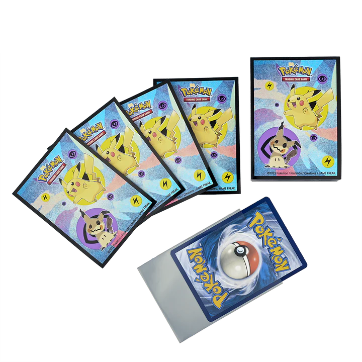 Pokemon Pikachu & Mimikyu 65 Sleeves