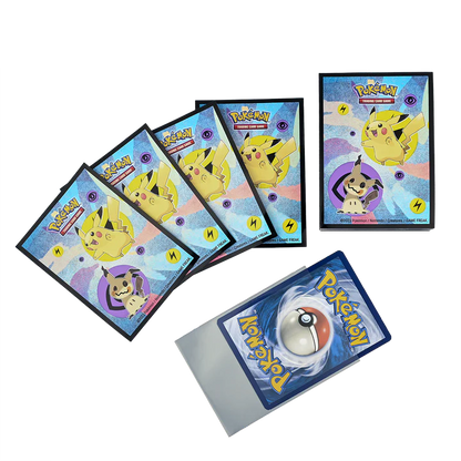 Pokemon Pikachu & Mimikyu 65 Sleeves