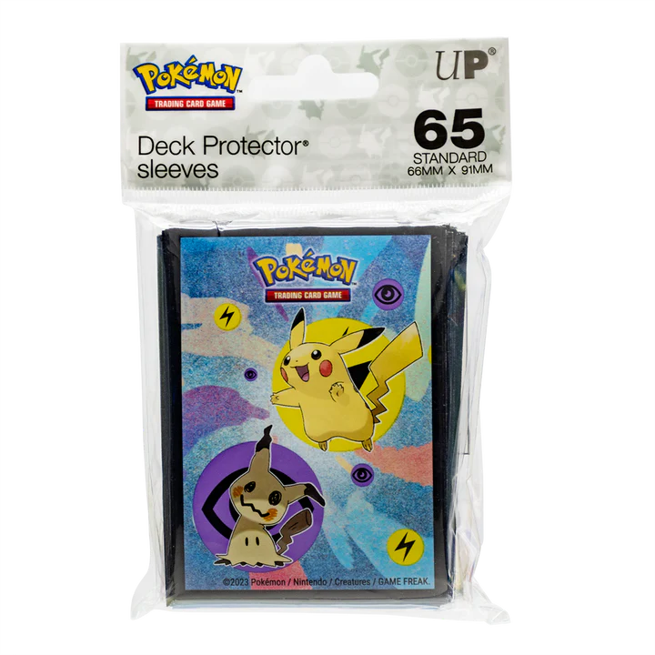 Pokemon Pikachu & Mimikyu 65 Sleeves