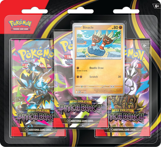 Pokémon Pitch Black 3 Pack Blister