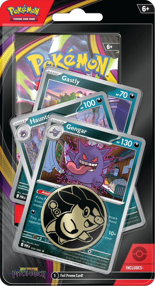 Pokémon Pitch Black Premium Checklane Blister Gengar