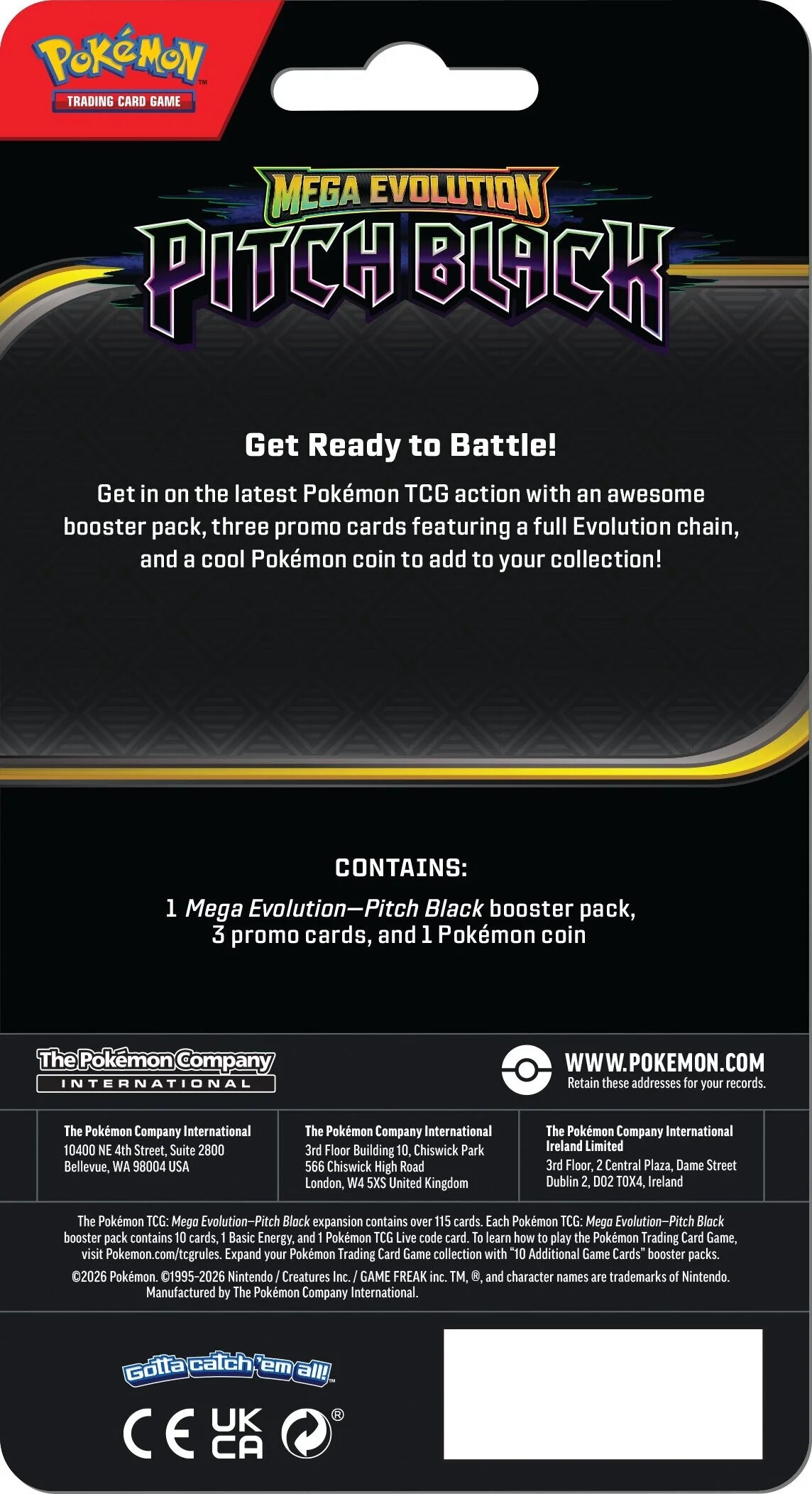 Pokémon Pitch Black Premium Checklane Blister Luxray