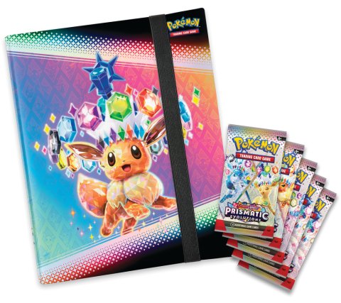 Pokémon Prismatic Evolutions Binder Collection