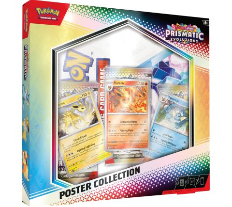 Pokémon Prismatic Evolutions Poster Collection