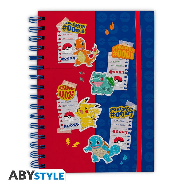 Pokémon Red & Blue Partners Notebook A5