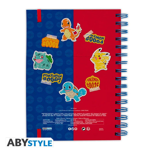 Pokémon Red & Blue Partners Notebook A5