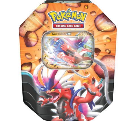 Pokémon Slashing Legends Tin Koraidon EX