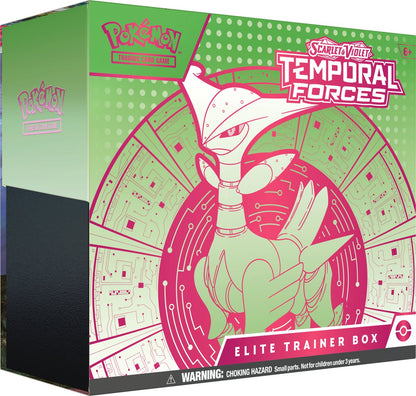 Pokémon Temporal Forces Elite Trainer Box Iron Leaves