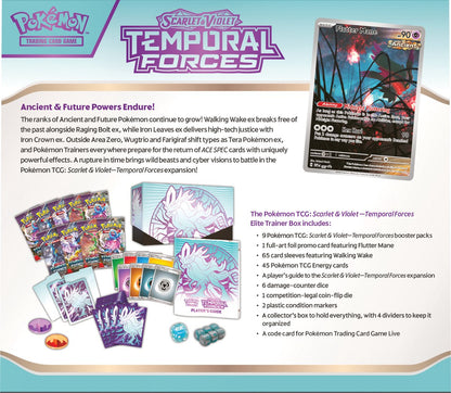 Pokémon Temporal Forces Elite Trainer Box Walking Wake