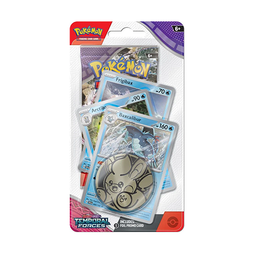 Pokémon Temporal Forces Premium Checklane Blister Baxcalibur