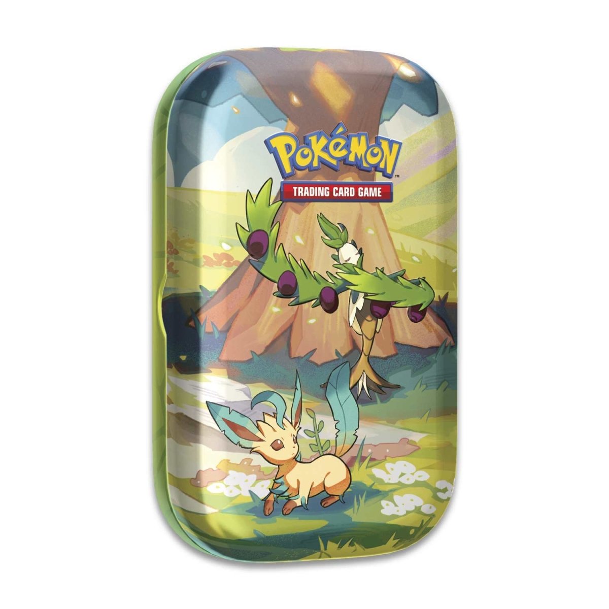 Pokémon Vibrant Paldea Mini Tin Leafeon & Arboliva