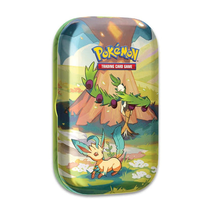 Pokémon Vibrant Paldea Mini Tin Leafeon & Arboliva