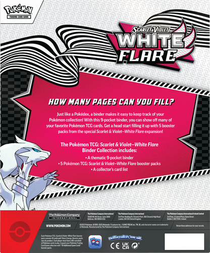 Pokémon White Flare Binder Collection