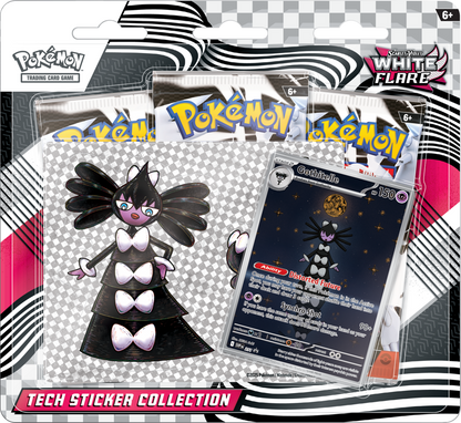 Pokémon White Flare Tech Sticker Collection Gothitelle