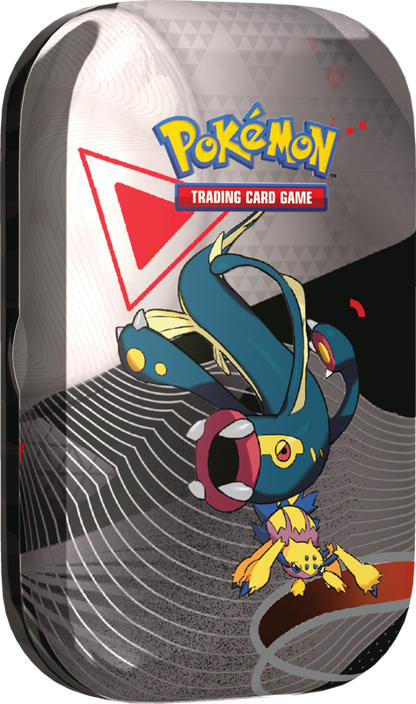 Pokémon Black Bolt and White Flare Unova Mini Tin Eelektross and Galvantula