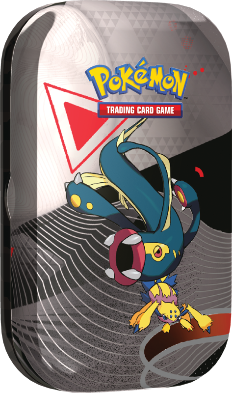 Pokémon Black Bolt and White Flare Unova Mini Tin Eelektross and Galvantula