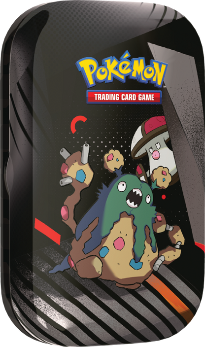 Pokémon Black Bolt and White Flare Unova Mini Tin Garbodor and Amoonguss