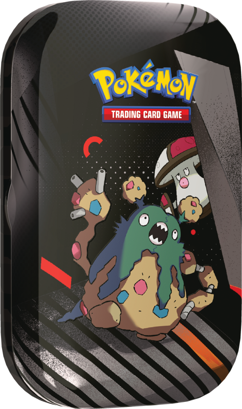 Pokémon Black Bolt and White Flare Unova Mini Tin Garbodor and Amoonguss