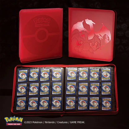 Premium 12-Pocket Zippered Pro Binder Charizard