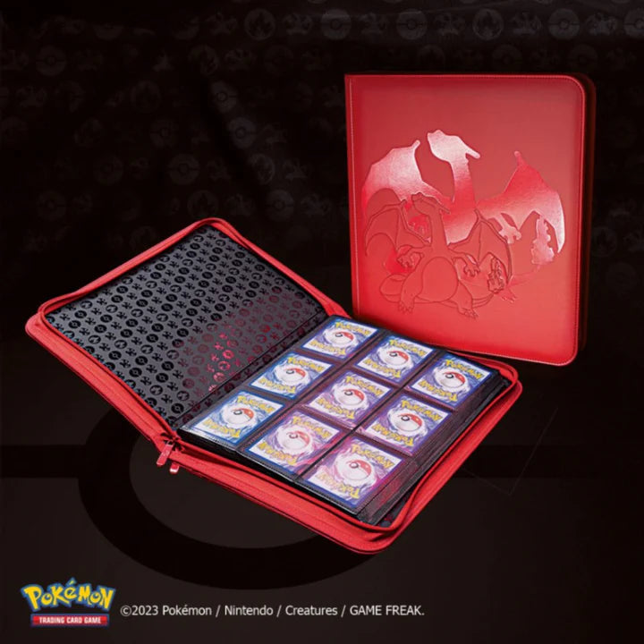 Premium 9-Pocket Zippered Pro Binder Charizard