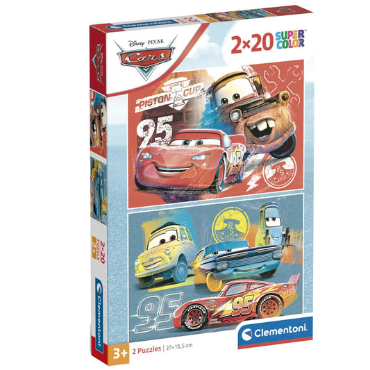 Puzzel Disney Pixar Cars 2x20 stukjes