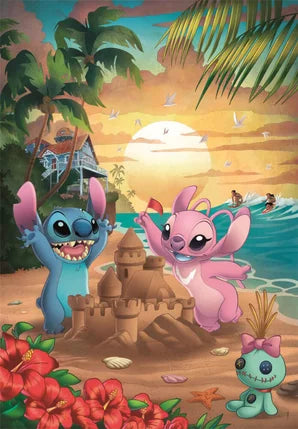 Puzzel Disney Stitch & Angel 500 Stukjes