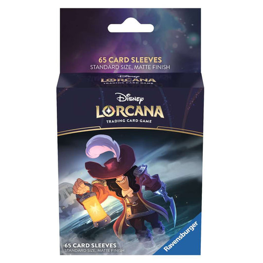 Disney Lorcana The First Chapter Captain Hook Card Sleeve Pack
