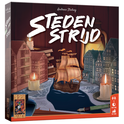 Stedenstrijd Bordspel
