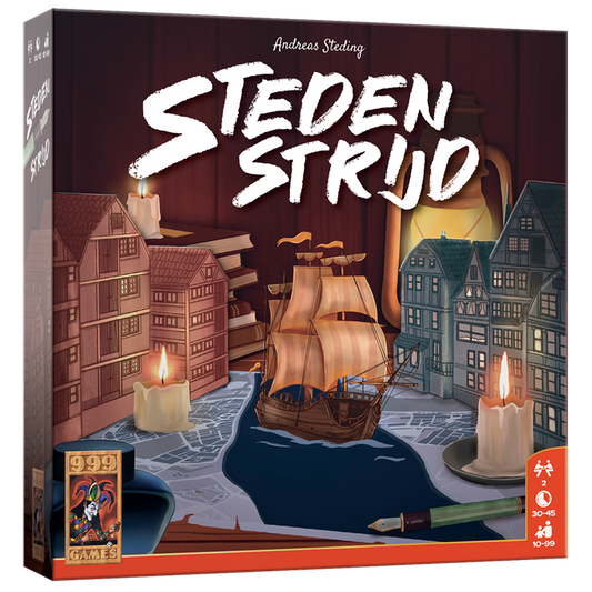 Stedenstrijd Bordspel