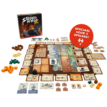 Stedenstrijd Bordspel