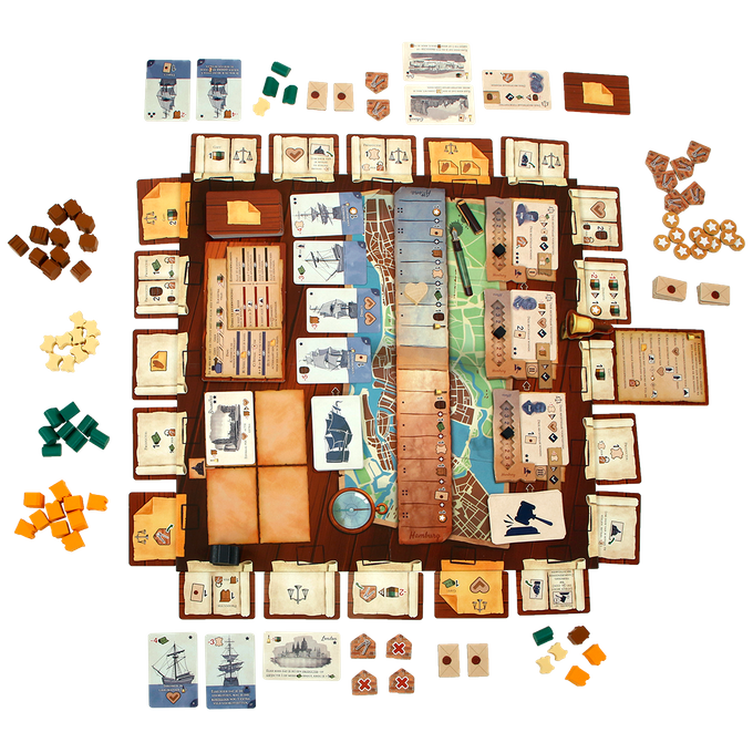 Stedenstrijd Bordspel